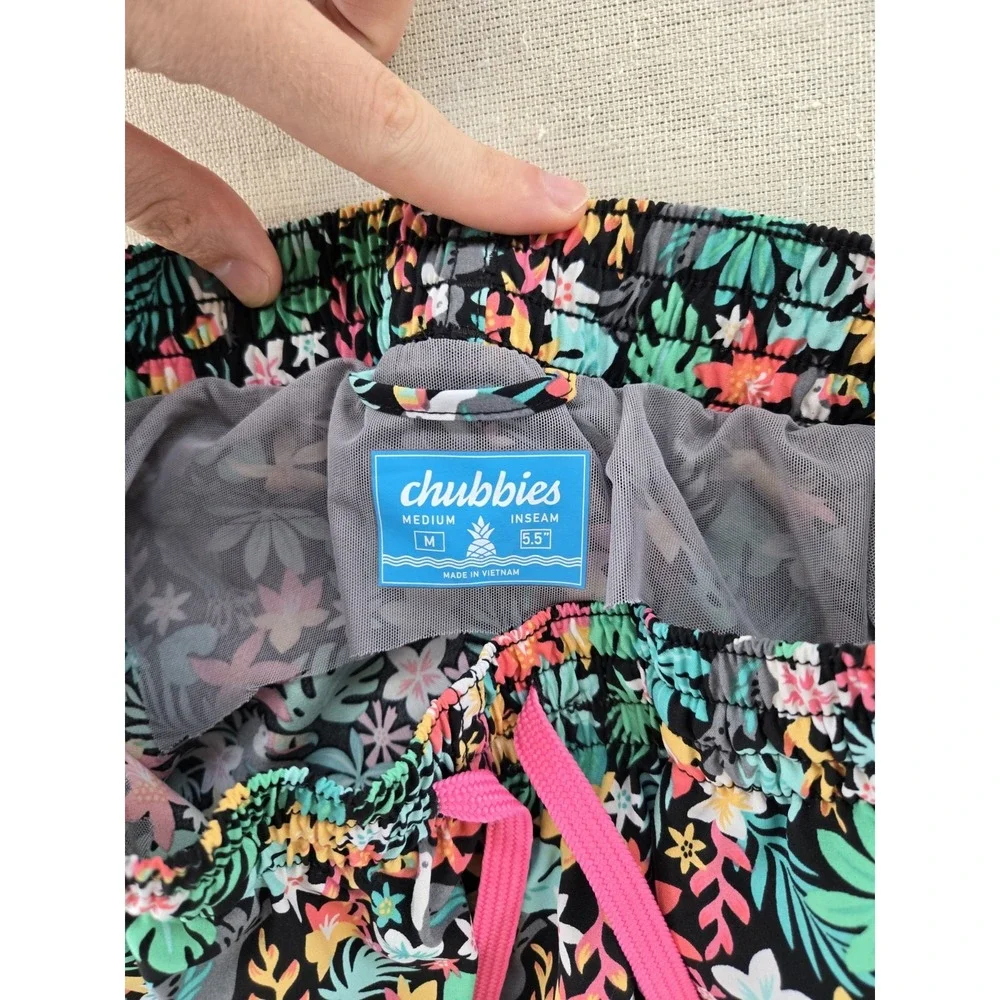 Chubbies The Bloomerangs Swim Trunks M 5.5